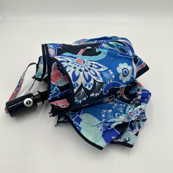 Vera Bradley  Nylon Blue and Pink Floral Accessory Set main image 7